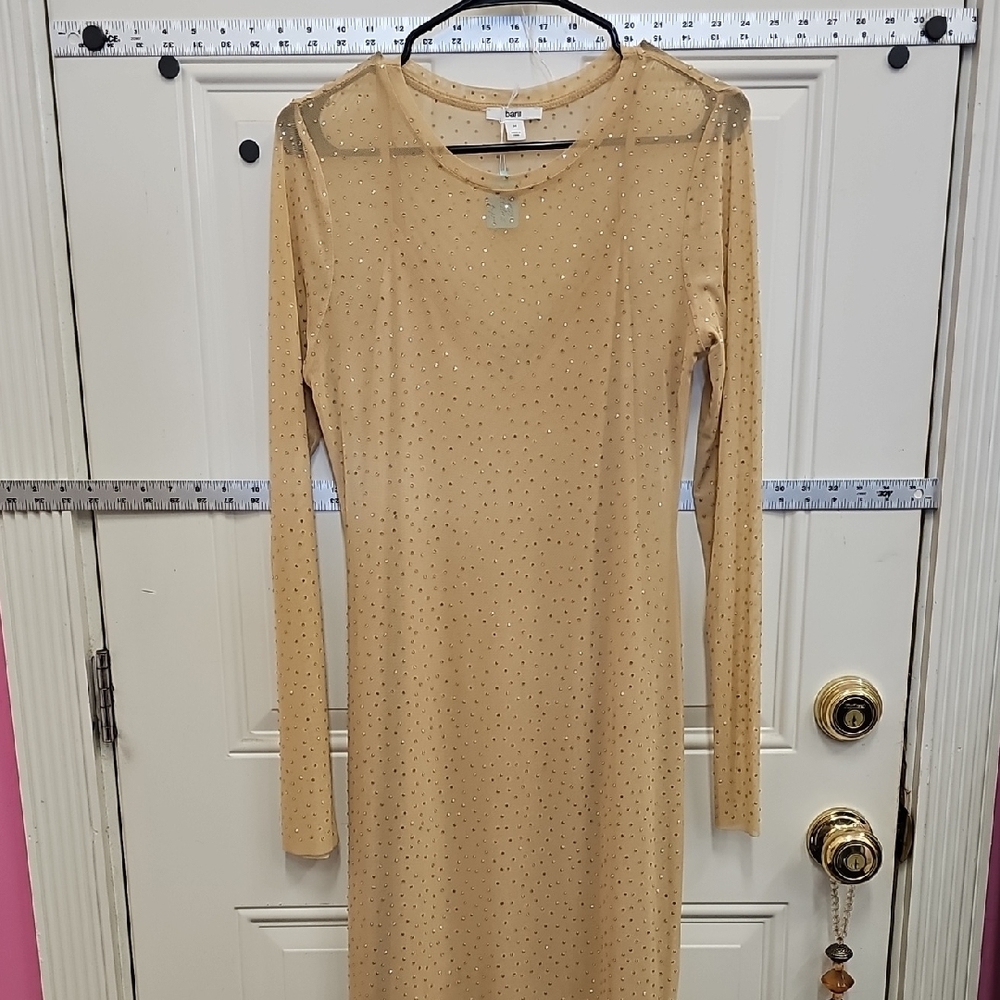 Gold, Long, Sheer, Maxi, Lightweight, Dance, Party, Performance, Cruise, Summer
